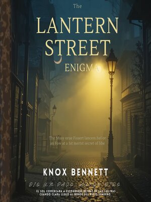 cover image of The Lantern Street Enigma